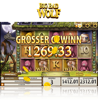 Big Bad Wolf Spiel