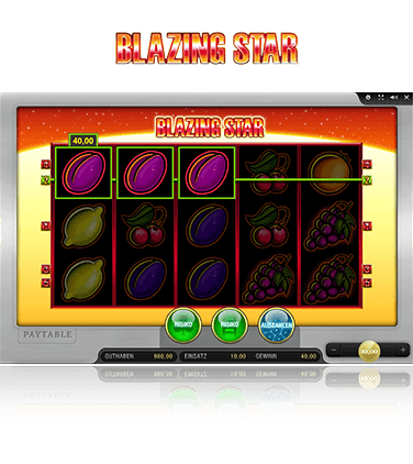 Merkur Blazing Star Spiel