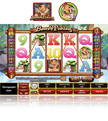 Microgaming Bearly Fishing Spiel